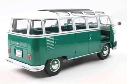 Solido 1962 Volkswagen T1 Samba Minibus Green 1:18 Cartsfy Inc.