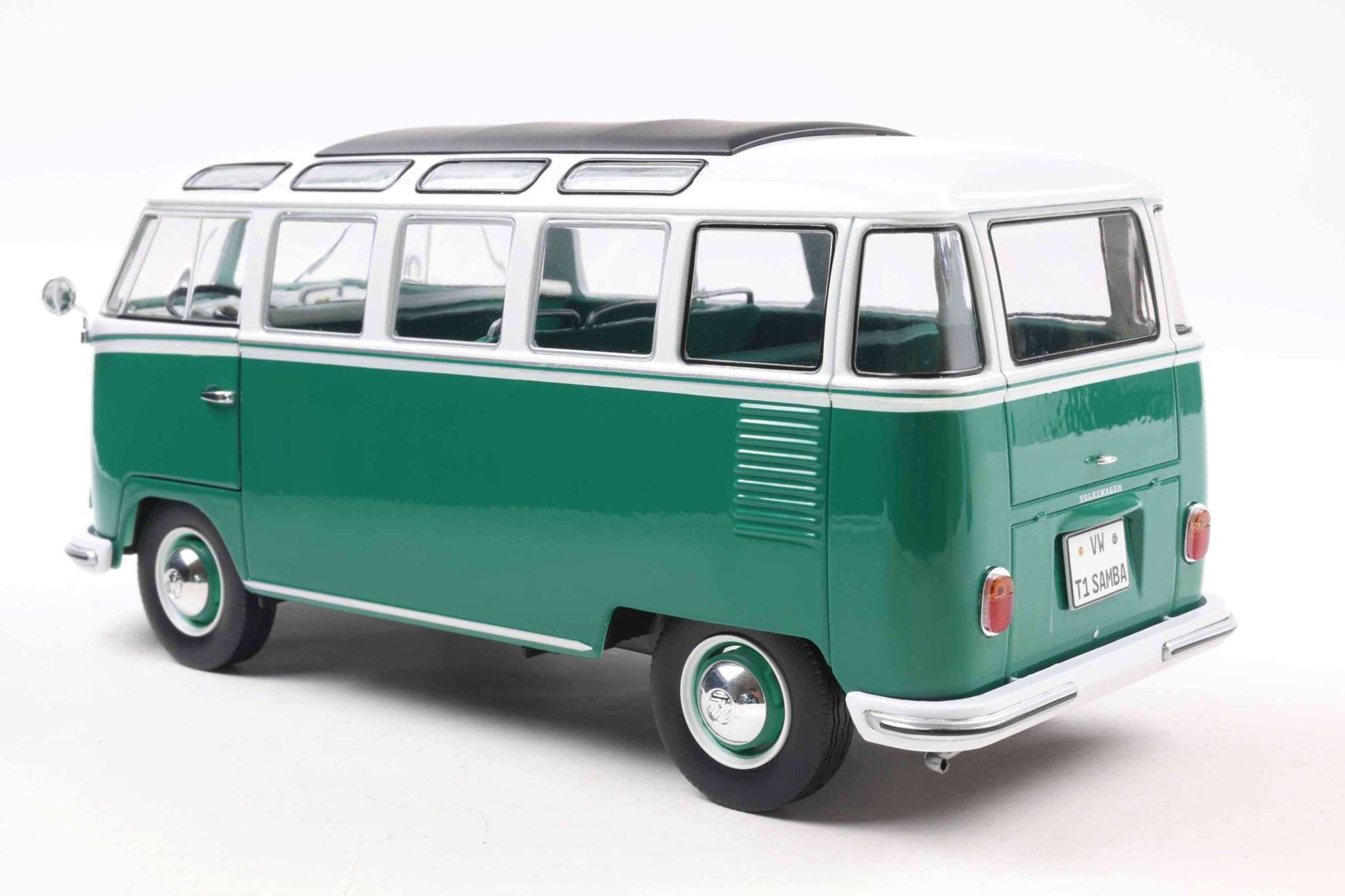 Solido 1962 Volkswagen T1 Samba Minibus Green 1:18 Cartsfy Inc.