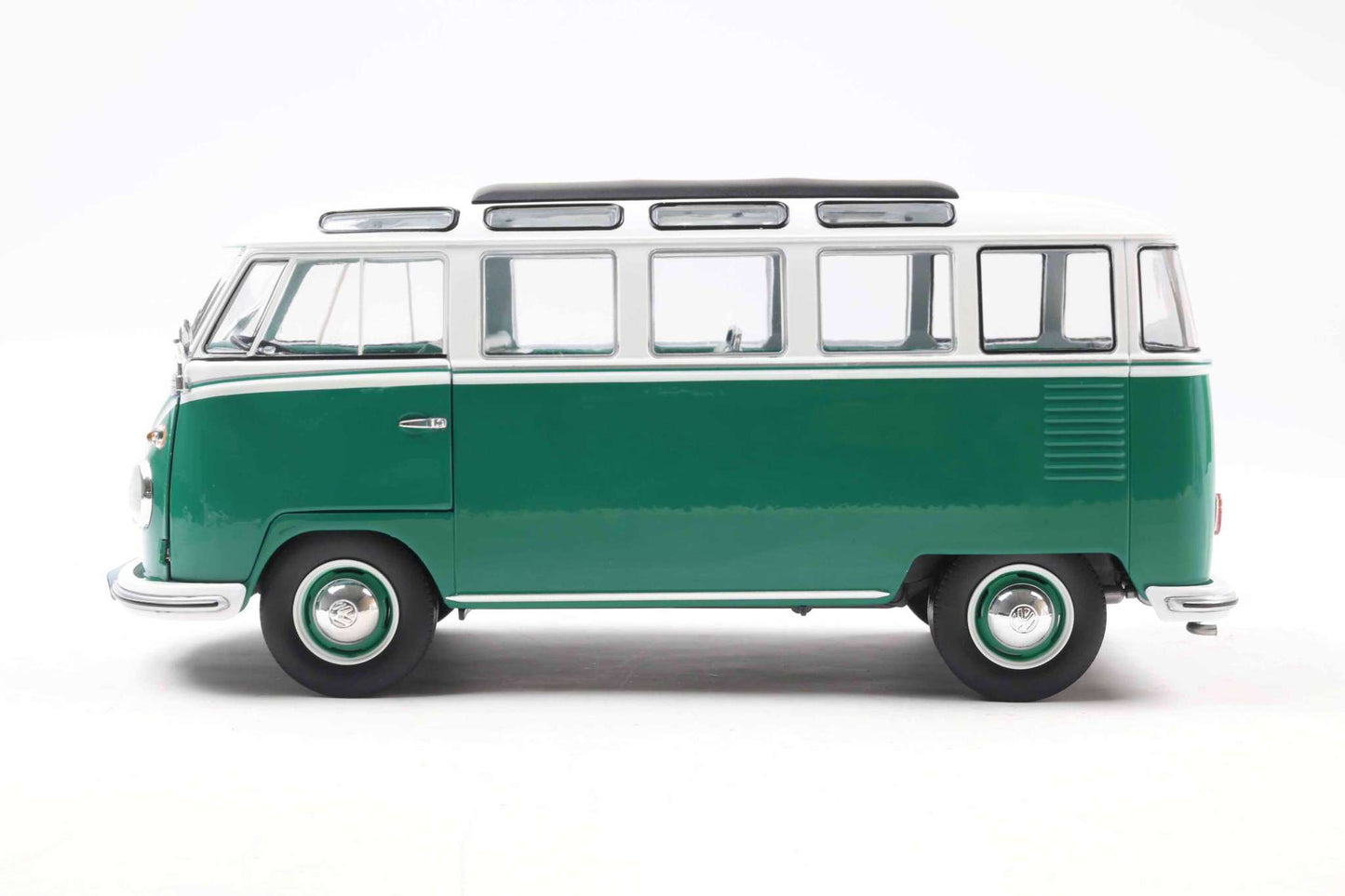Solido 1962 Volkswagen T1 Samba Minibus Green 1:18 Cartsfy Inc.