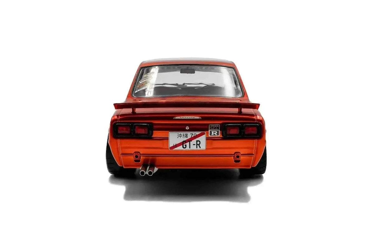 Solido 1970 Nissan Skyline (C10) Hakosuka Orange 1:18 Cartsfy Inc.