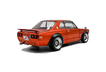 Solido 1970 Nissan Skyline (C10) Hakosuka Orange 1:18 Cartsfy Inc.