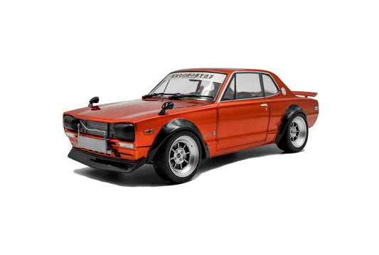 Solido 1970 Nissan Skyline (C10) Hakosuka Orange 1:18 Cartsfy Inc.