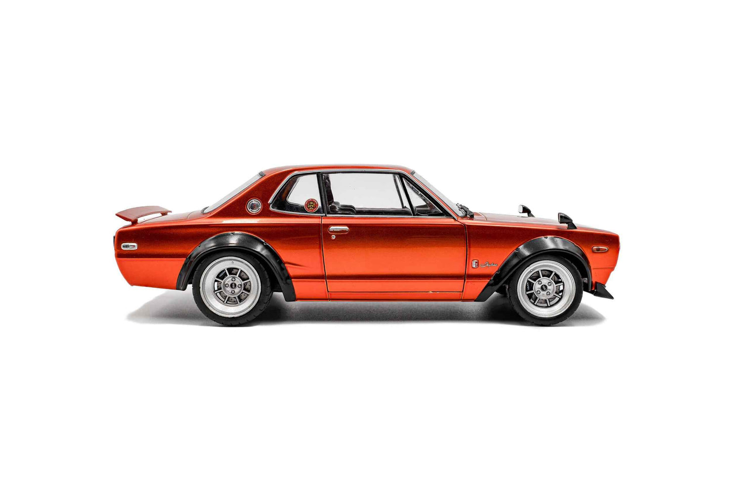 Solido 1970 Nissan Skyline (C10) Hakosuka Orange 1:18 Cartsfy Inc.