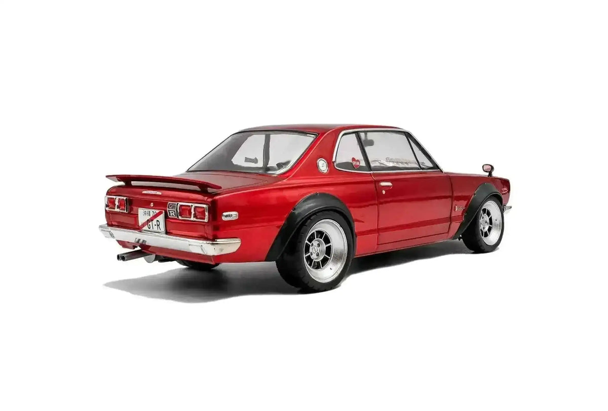 Solido 1970 Nissan Skyline (C10) Hakosuka Red 1:18 Cartsfy Inc.