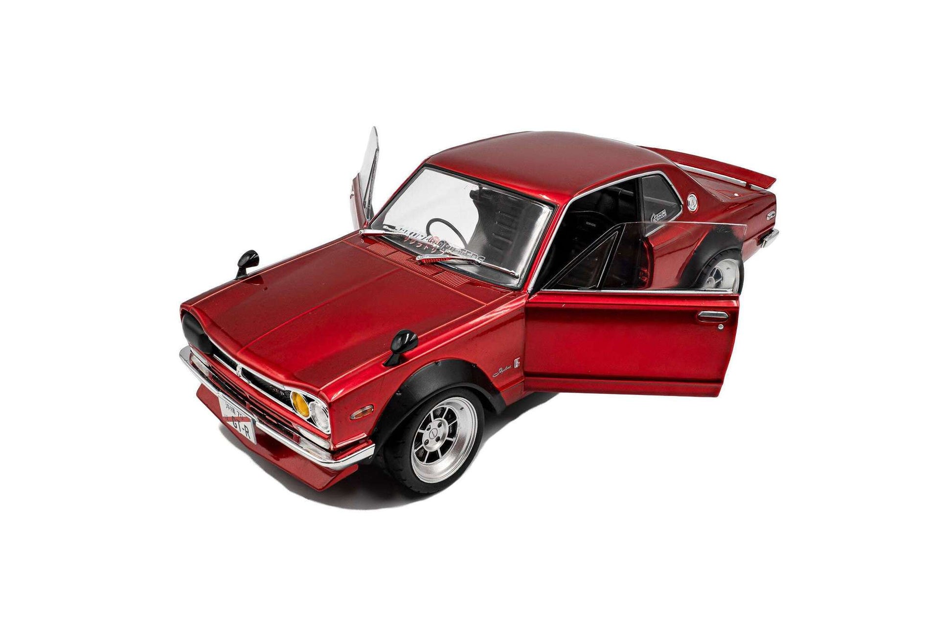 Solido 1970 Nissan Skyline (C10) Hakosuka Red 1:18 Cartsfy Inc.