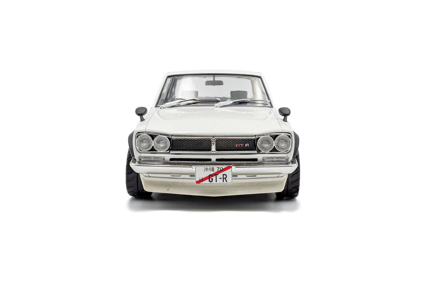 Solido 1970 Nissan Skyline (C10) Hakosuka White 1:18 STM Diecast Default Title Default Title-