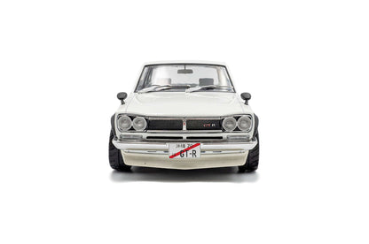 Solido 1970 Nissan Skyline (C10) Hakosuka White 1:18 STM Diecast Default Title Default Title-