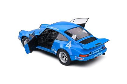 Solido 1974 Porsche 911 IROC Riverside No 4 Follmer IROC Blue 1:18 Cartsfy Inc.