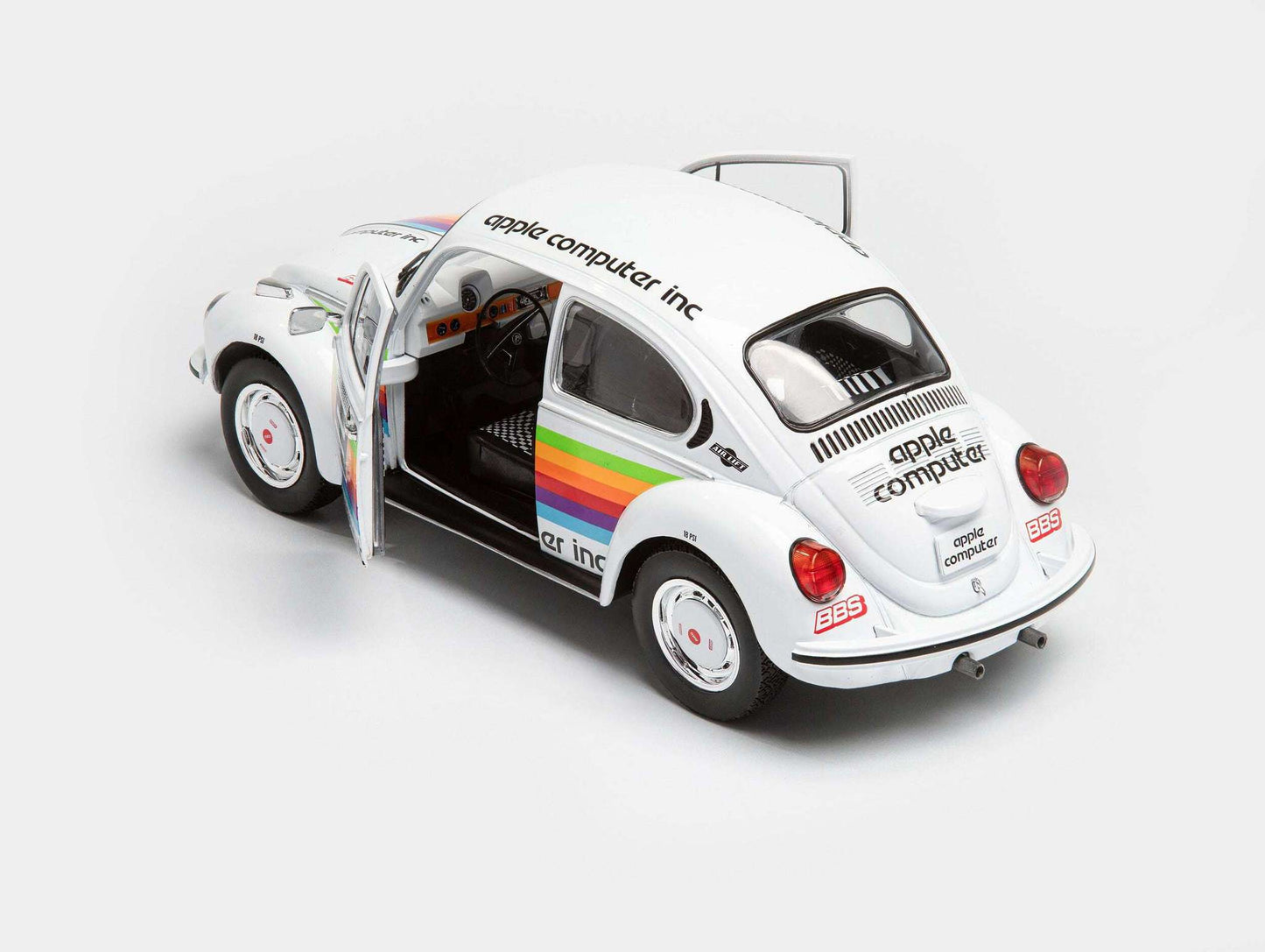 Solido 1975 Volkswagen Beetle 1303 K3 Tribute #9 White 1:18 Cartsfy Inc.