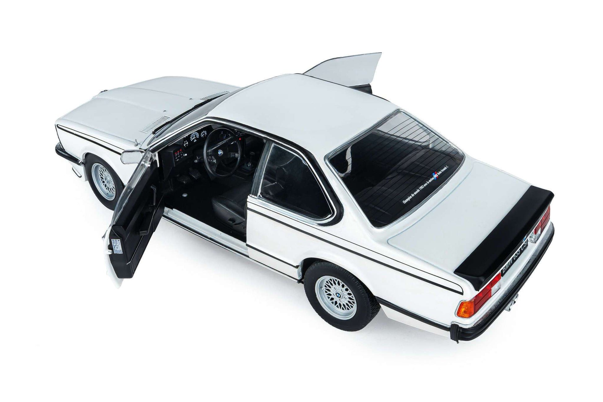 Solido 1984 BMW 635 CSI (E24) Hartge White 1:18 STM Diecast Default Title Default Title-