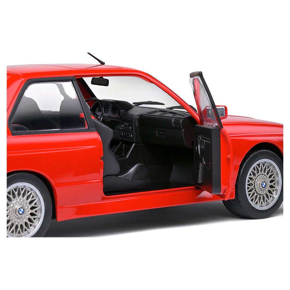 Solido 1986 BMW E30 M3 Henna Red 1:18 STM Diecast Default Title Default Title-