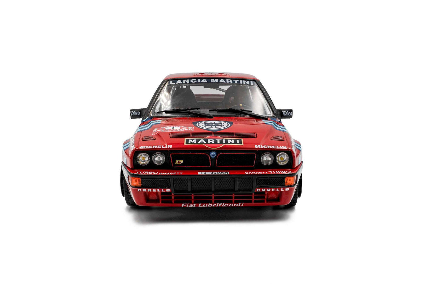 Solido 1989 Lancia Delta HF Integrale #1 San Remo Red 1:18 STM Diecast Default Title Default Title-