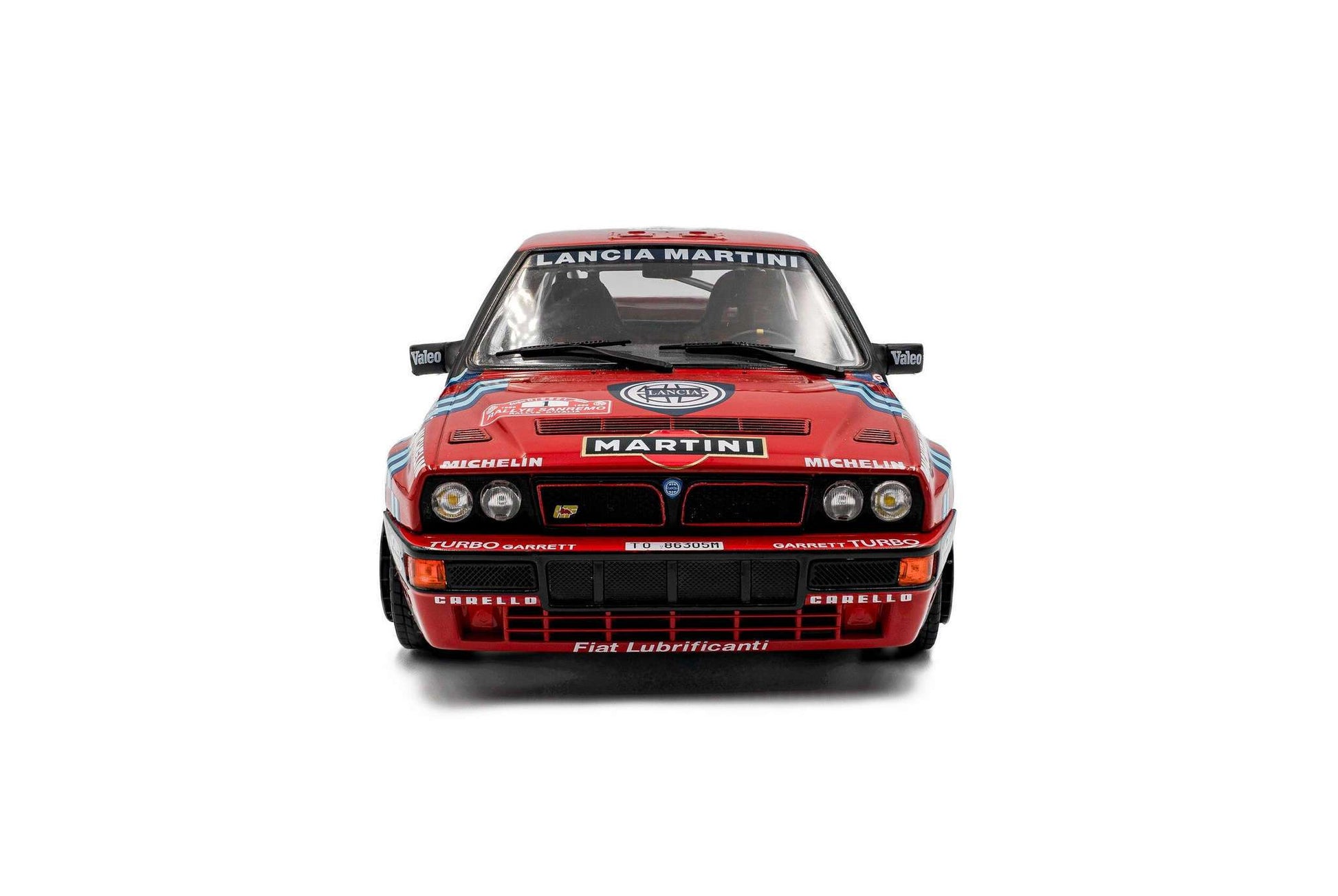 Solido 1989 Lancia Delta HF Integrale #1 San Remo Red 1:18 STM Diecast Default Title Default Title-