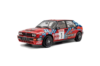 Solido 1989 Lancia Delta HF Integrale #1 San Remo Red 1:18 STM Diecast Default Title Default Title-