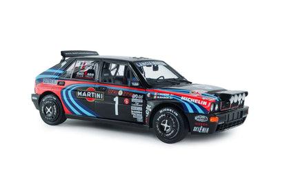 Solido 1990 Lancia Delta HF Integrale Tribute to Biason Rallye Montecarlo Black 1:18 STM Diecast Default Title Default Title-