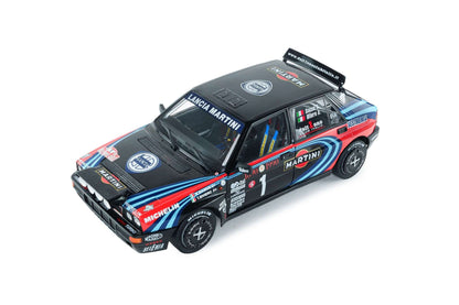 Solido 1990 Lancia Delta HF Integrale Tribute to Biason Rallye Montecarlo Black 1:18 STM Diecast Default Title Default Title-