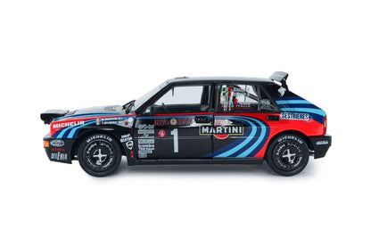 Solido 1990 Lancia Delta HF Integrale Tribute to Biason Rallye Montecarlo Black 1:18 STM Diecast Default Title Default Title-