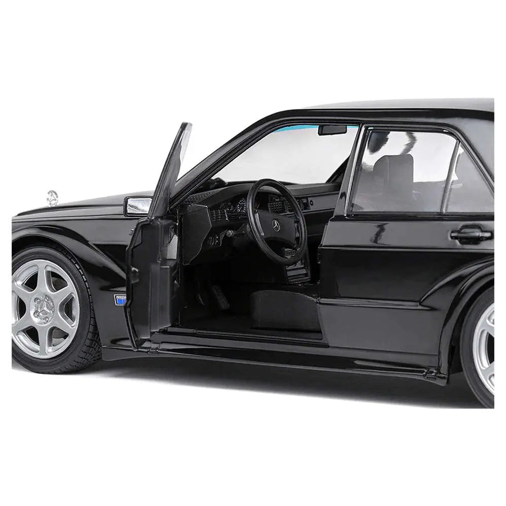 Solido 1990 Mercedes-Benz 190 (W201) EVO II Black 1:18 Cartsfy Inc.
