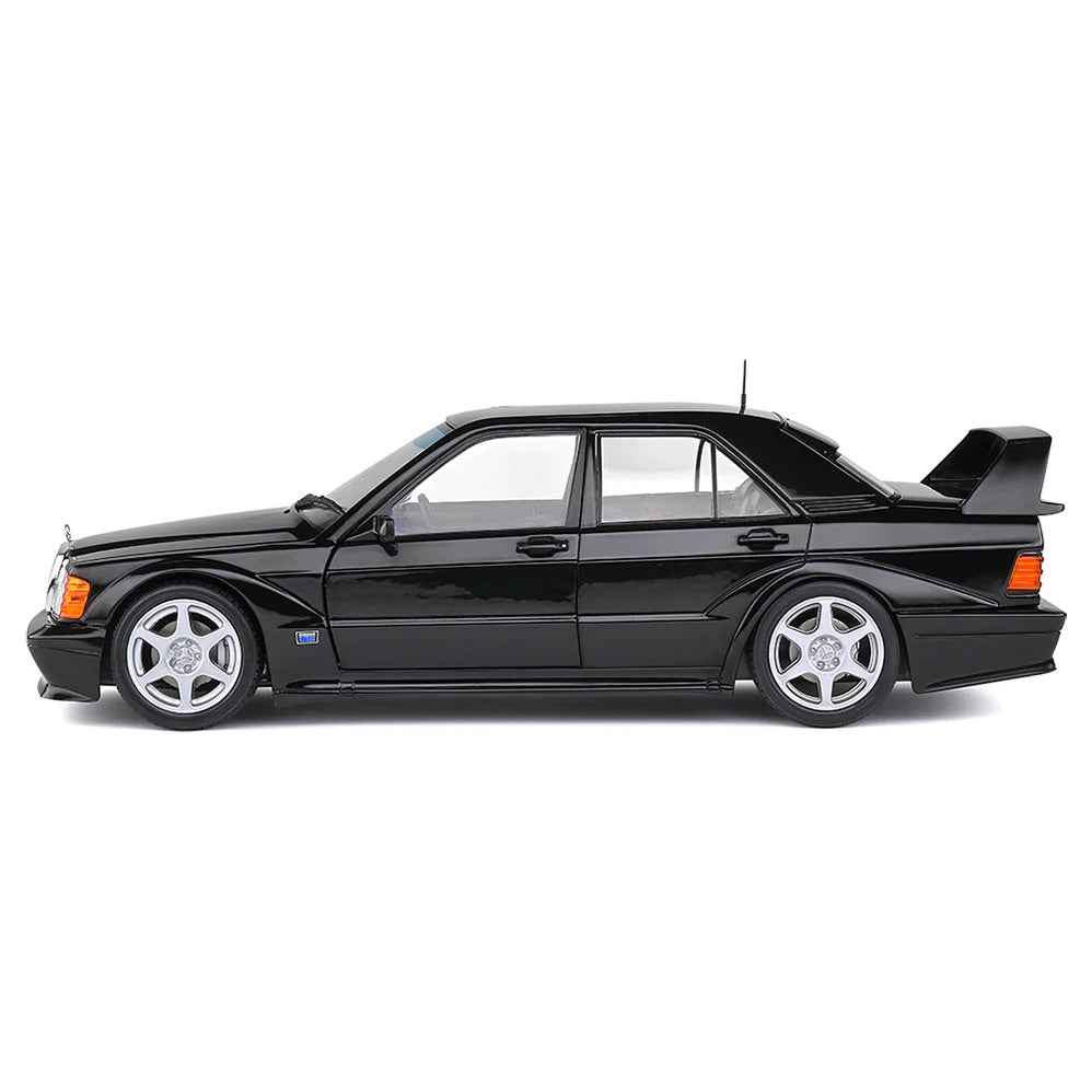 Solido 1990 Mercedes-Benz 190 (W201) EVO II Black 1:18 STM Diecast Default Title Default Title-