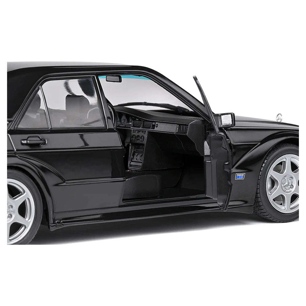 Solido 1990 Mercedes-Benz 190 (W201) EVO II Black 1:18 STM Diecast Default Title Default Title-