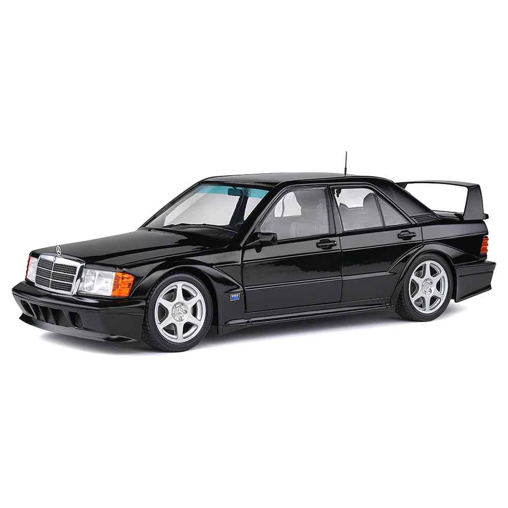 Solido 1990 Mercedes-Benz 190 (W201) EVO II Black 1:18 STM Diecast Default Title Default Title-