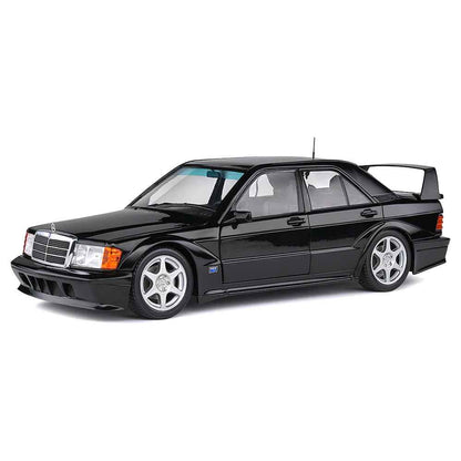 Solido 1990 Mercedes-Benz 190 (W201) EVO II Black 1:18 STM Diecast Default Title Default Title-