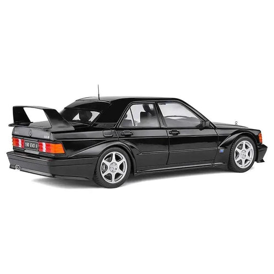 Solido 1990 Mercedes-Benz 190 (W201) EVO II Black 1:18 STM Diecast Default Title Default Title-