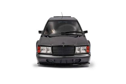 Solido 1990 Mercedes-Benz 190E (W201) EVO II Solido Works Black 1:18 STM Diecast Default Title Default Title-