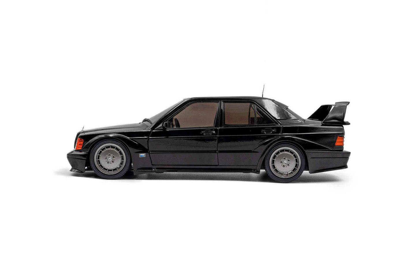 Solido 1990 Mercedes-Benz 190E (W201) EVO II Solido Works Black 1:18 Cartsfy Inc.