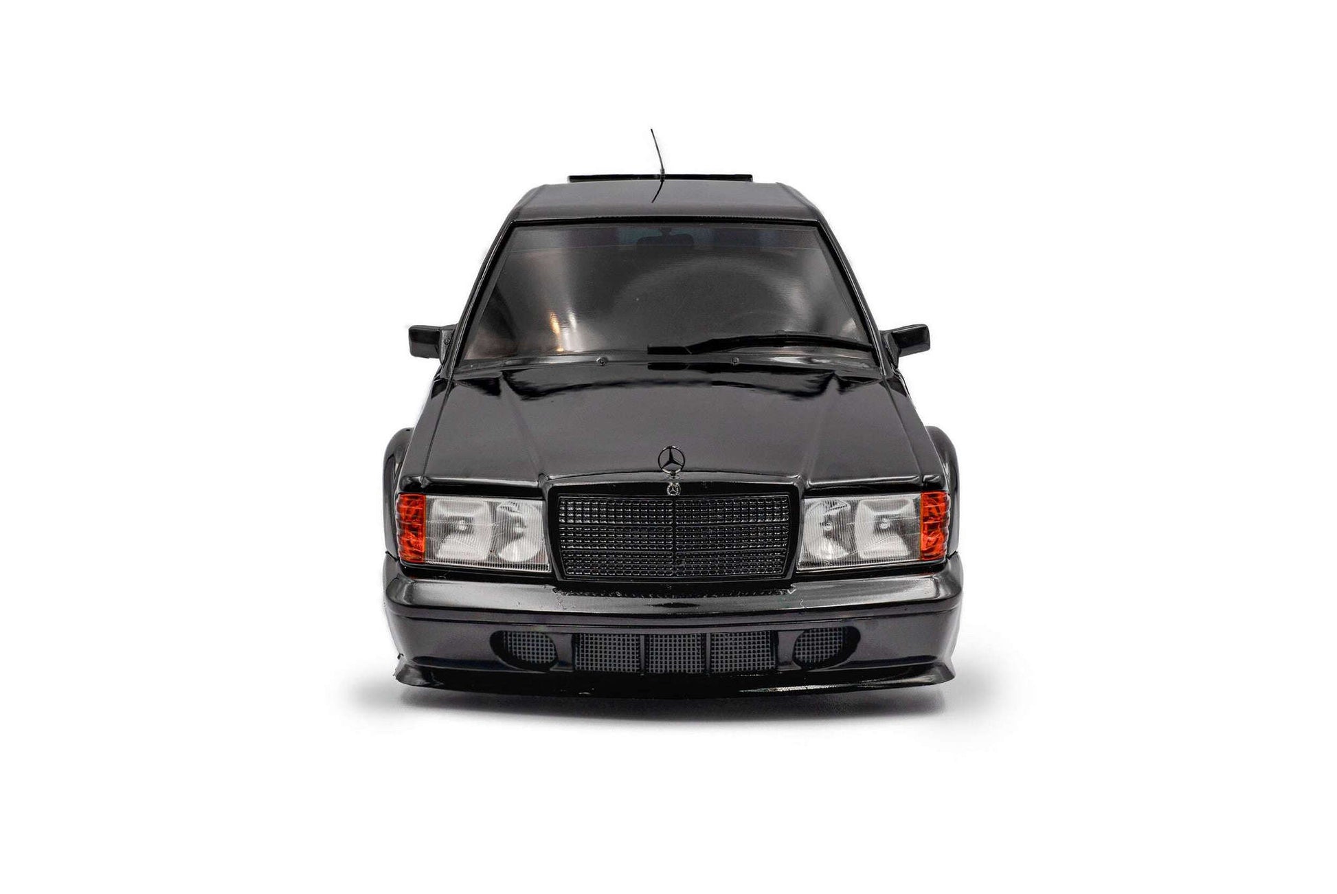 Solido 1990 Mercedes-Benz 190E (W201) EVO II Solido Works Black 1:18 Cartsfy Inc.