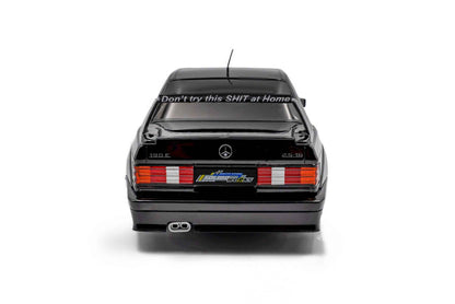 Solido 1990 Mercedes-Benz 190E (W201) EVO II Solido Works Black 1:18 Cartsfy Inc.