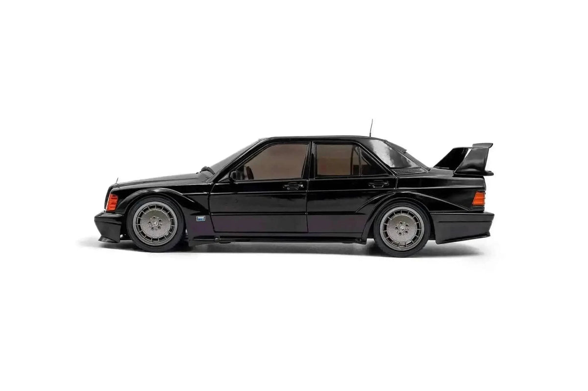 Solido 1990 Mercedes-Benz 190E (W201) EVO II Solido Works Black 1:18 Cartsfy Inc.