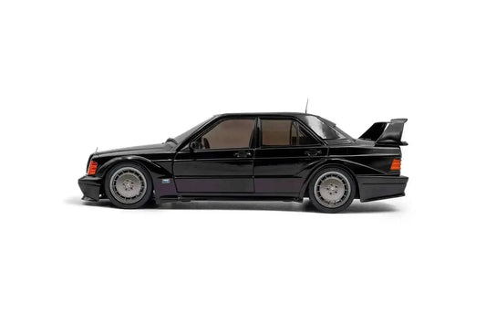 Solido 1990 Mercedes-Benz 190E (W201) EVO II Solido Works Black 1:18 Cartsfy Inc.