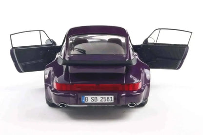 Solido 1990 Porsche 911 (964) Turbo 3.6 Violet Purple Metallic 1:18 Cartsfy Inc.