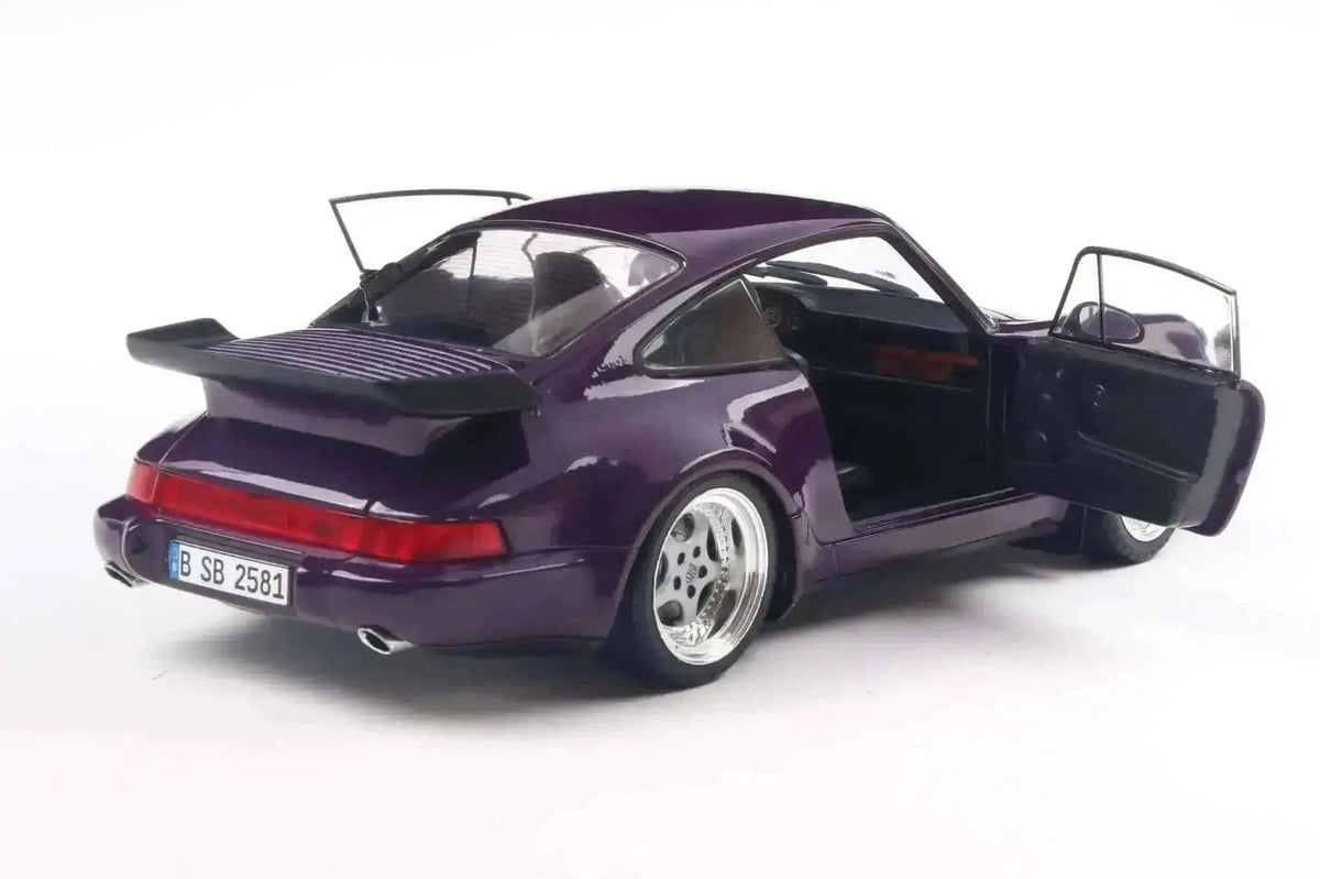 Solido 1990 Porsche 911 (964) Turbo 3.6 Violet Purple Metallic 1:18 Cartsfy Inc.