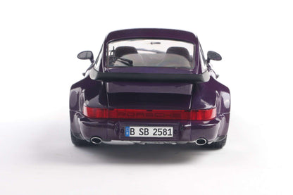 Solido 1990 Porsche 911 (964) Turbo 3.6 Violet Purple Metallic 1:18 STM Diecast Default Title Default Title-