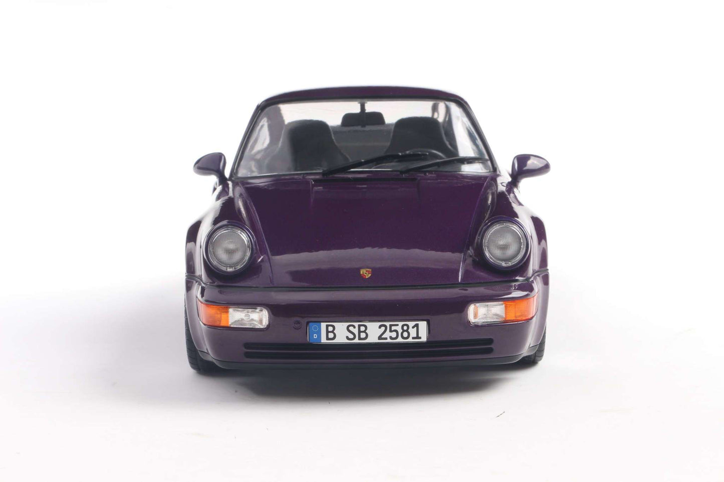 Solido 1990 Porsche 911 (964) Turbo 3.6 Violet Purple Metallic 1:18 STM Diecast Default Title Default Title-