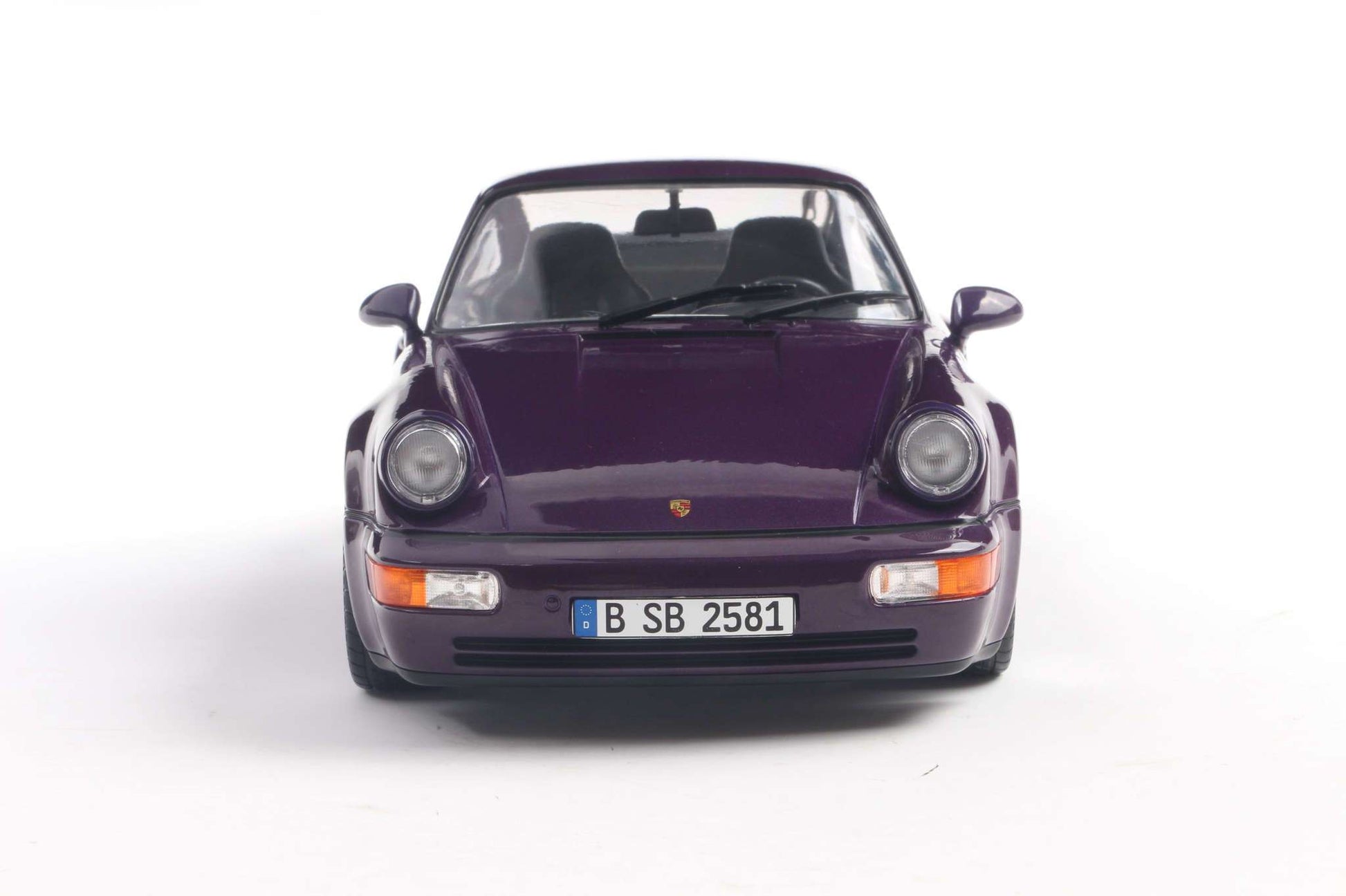 Solido 1990 Porsche 911 (964) Turbo 3.6 Violet Purple Metallic 1:18 STM Diecast Default Title Default Title-