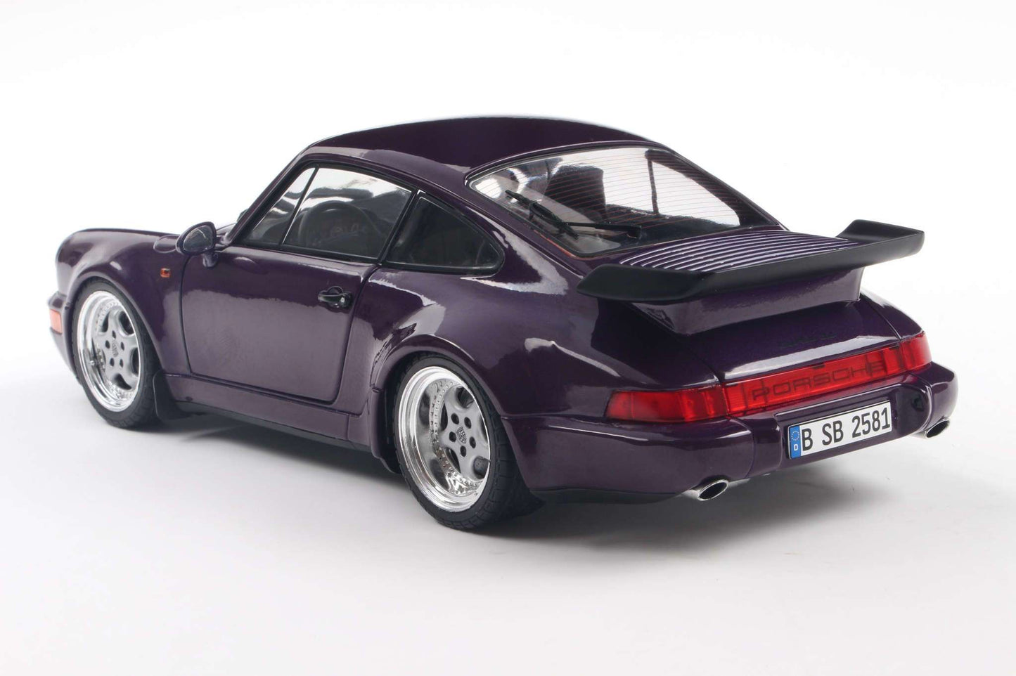 Solido 1990 Porsche 911 (964) Turbo 3.6 Violet Purple Metallic 1:18 STM Diecast Default Title Default Title-