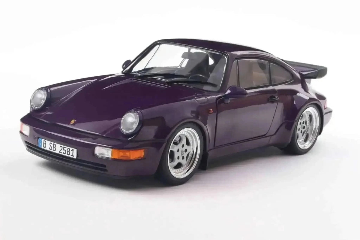 Solido 1990 Porsche 911 (964) Turbo 3.6 Violet Purple Metallic 1:18 Cartsfy Inc.