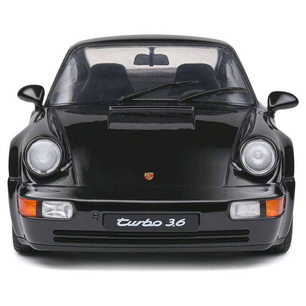 Solido 1993 Porsche 911 (964) Turbo 3.6 Black 1:18