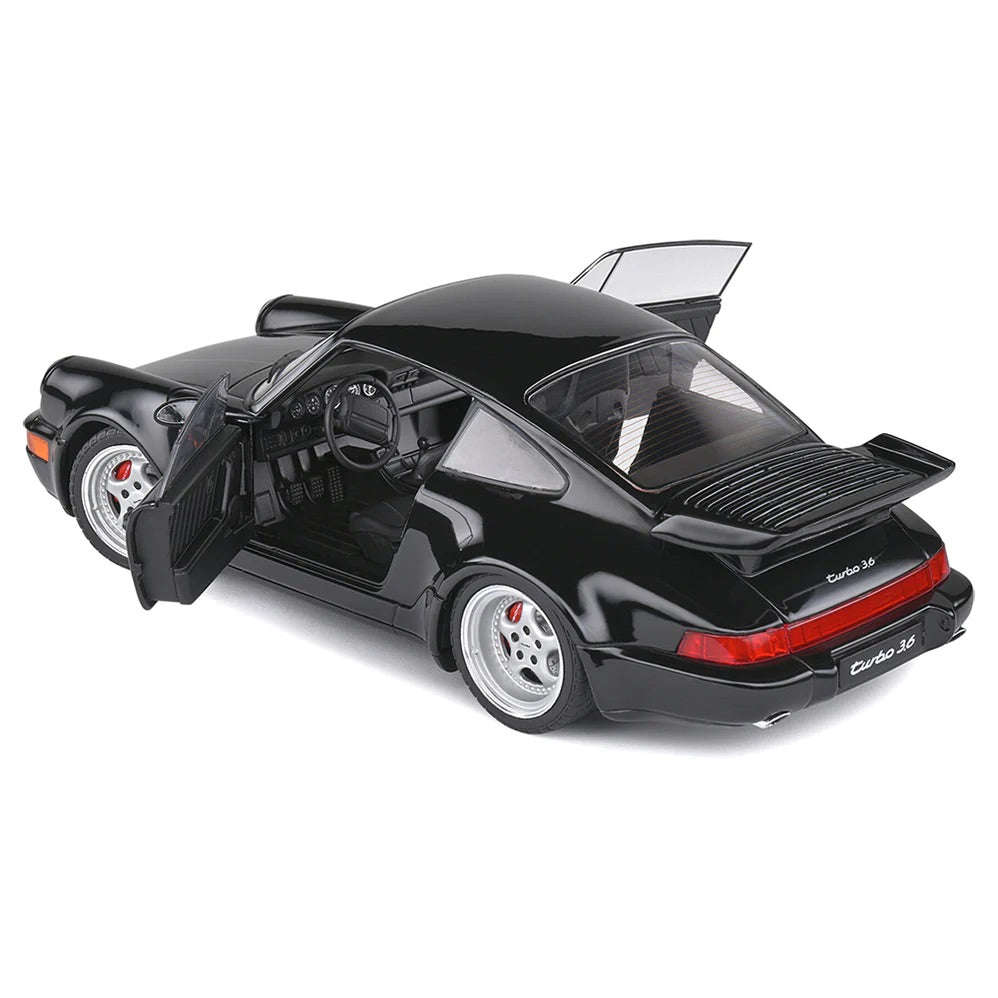 Solido 1993 Porsche 911 (964) Turbo 3.6 Black 1:18 Cartsfy Inc.