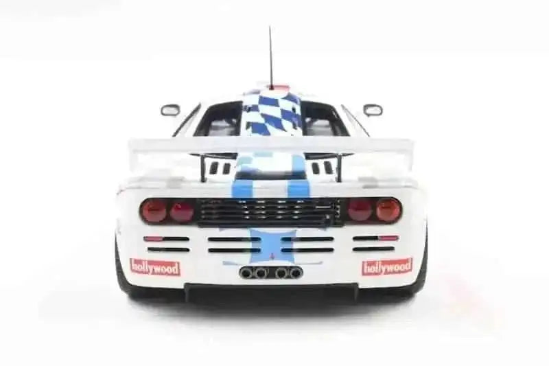 Solido 1996 Mclaren F1 GTR 6.1L V12 Short Tail Team Hollywood #01 Winner De Brasilia White 1:18 Cartsfy Inc.