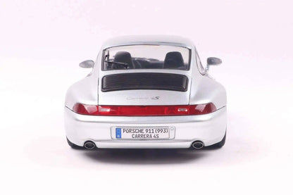 Solido 1996 Porsche 911 (993) Carrera 4S Coupe Polar Silver 1:18 STM Diecast Default Title Default Title-