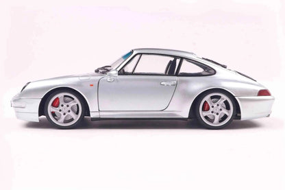 Solido 1996 Porsche 911 (993) Carrera 4S Coupe Polar Silver 1:18 STM Diecast Default Title Default Title-