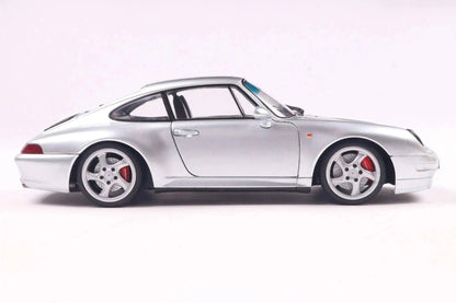 Solido 1996 Porsche 911 (993) Carrera 4S Coupe Polar Silver 1:18 STM Diecast Default Title Default Title-