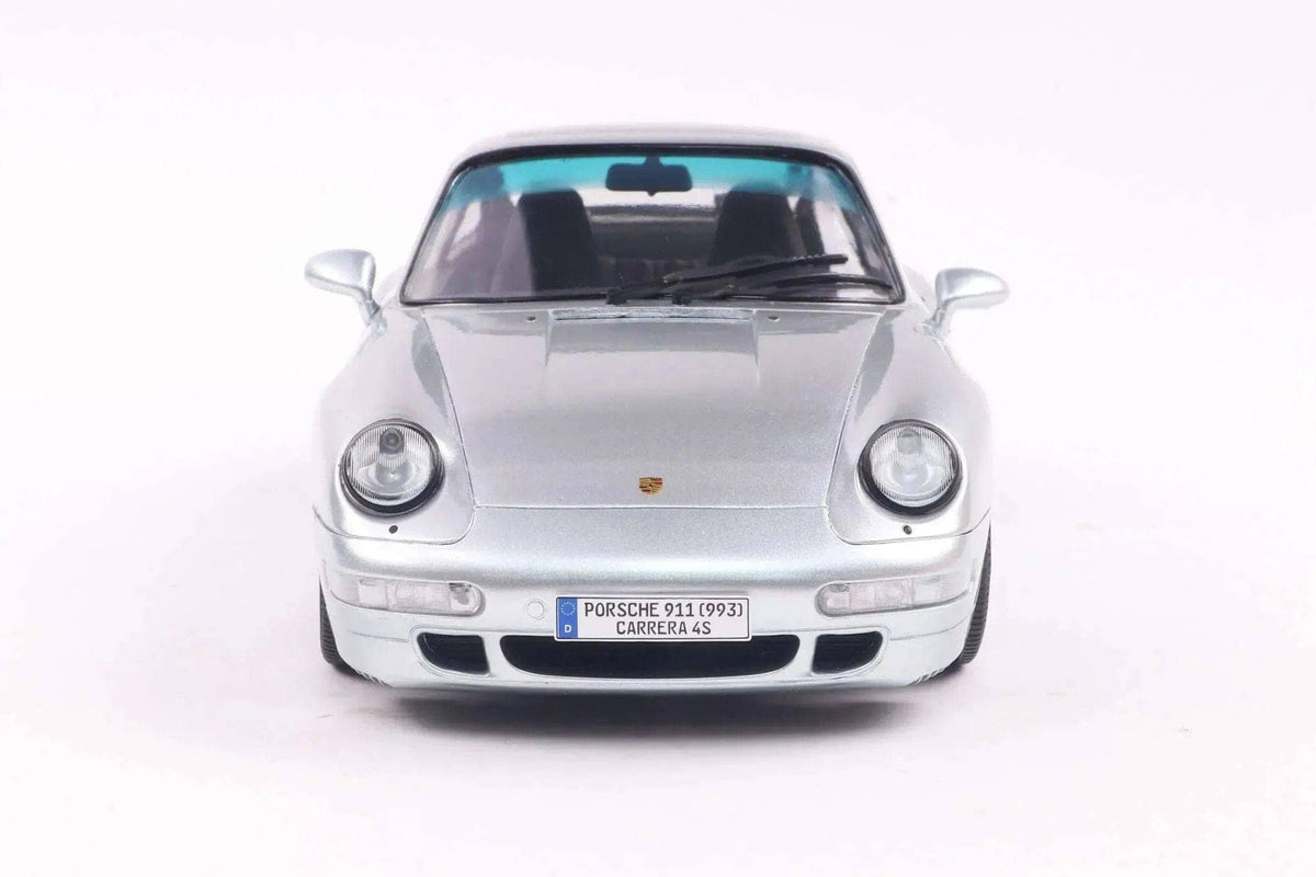 Solido 1996 Porsche 911 (993) Carrera 4S Coupe Polar Silver 1:18 STM Diecast Default Title Default Title-