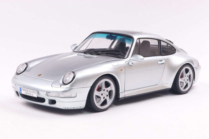 Solido 1996 Porsche 911 (993) Carrera 4S Coupe Polar Silver 1:18 STM Diecast Default Title Default Title-