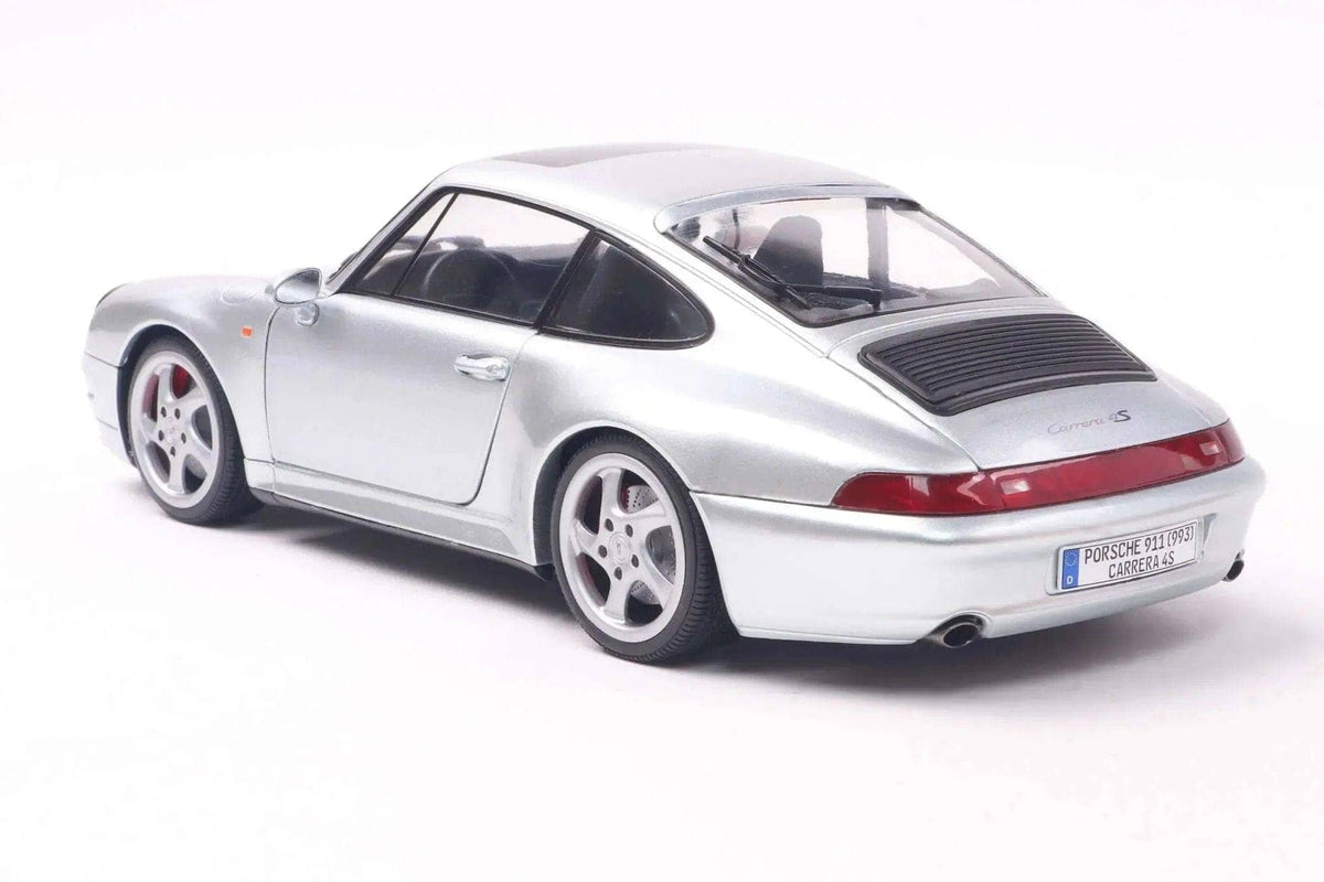 Solido 1996 Porsche 911 (993) Carrera 4S Coupe Polar Silver 1:18 STM Diecast Default Title Default Title-