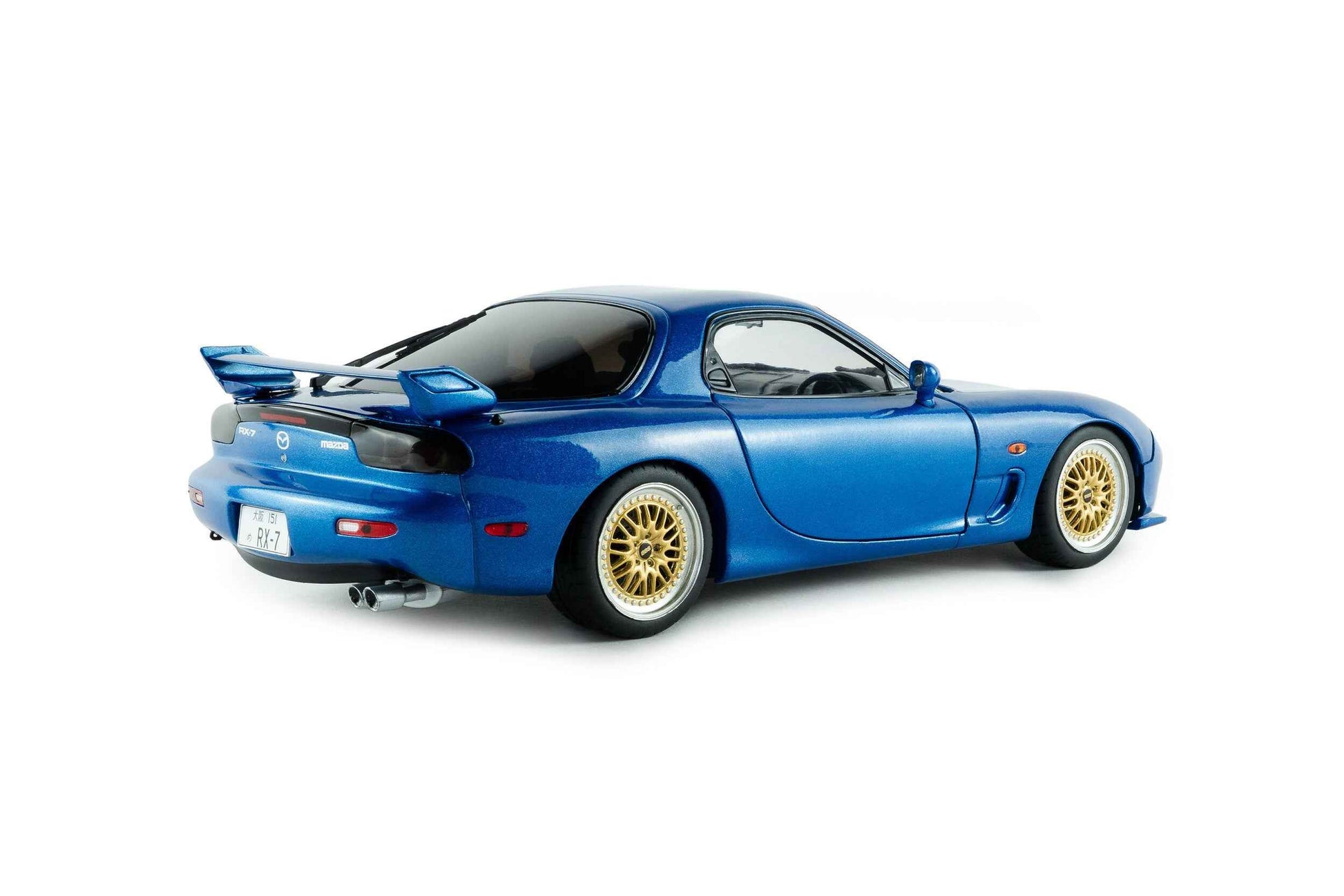 Solido 1999 Mazda RX7 FD3RS Innocent Blue Mica 1:18 Cartsfy Inc.